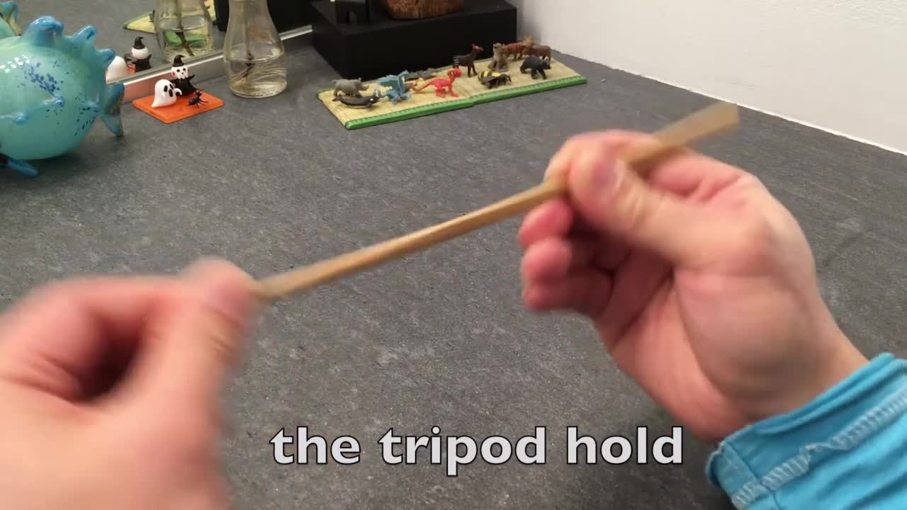 How to use chopsticks (basics)