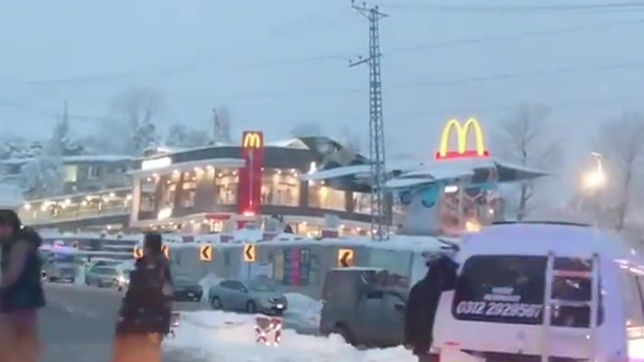 Muree snow fall enjoy