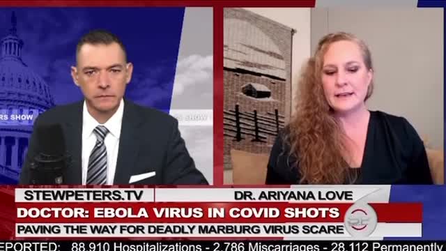 🟥 Dr. Ariyana Love: COVID-Impfungen enthalten Ebola & Marburg “Viren” ‼️