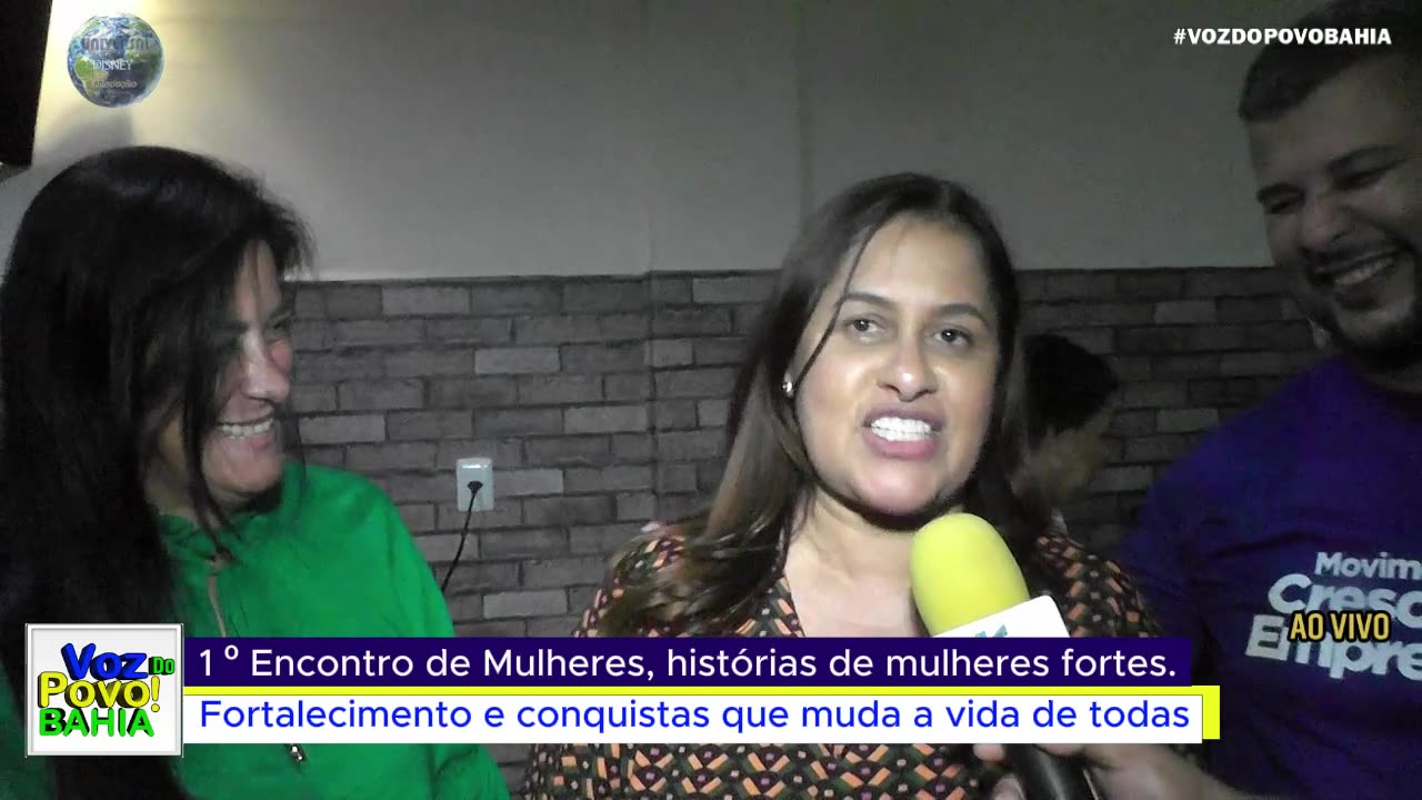 1 º Encontro de Mulheres, histórias de mulheres fortes.