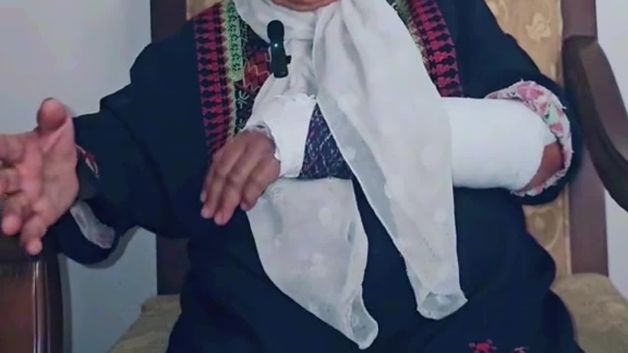 She miraculously survive after her house fell on her