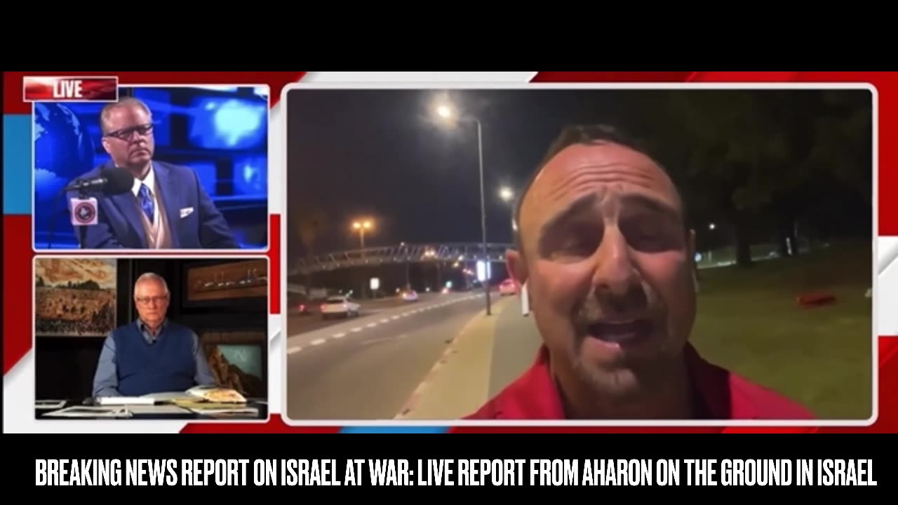 ➡️Breaking News Report On Israel At War: Live Report From Aharon On The Ground In Israel