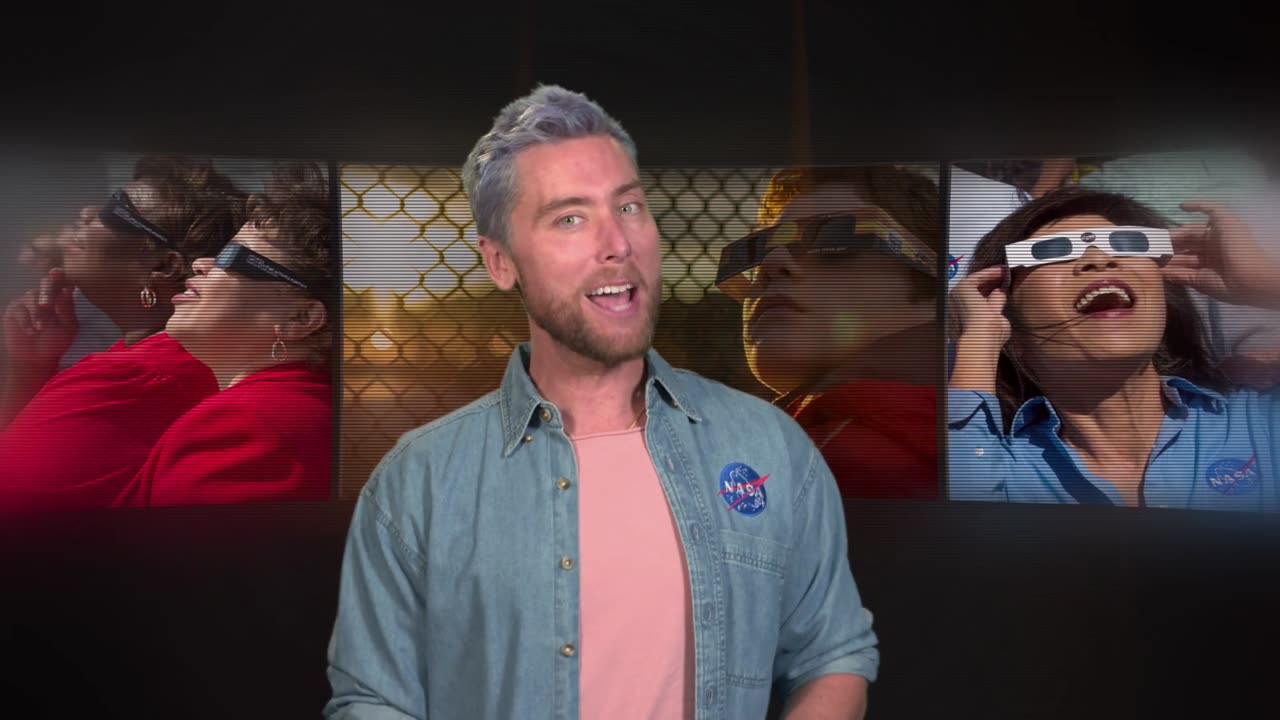 NSYNC’s Lance Bass Shows How to Safely View an Annular Solar Eclipse