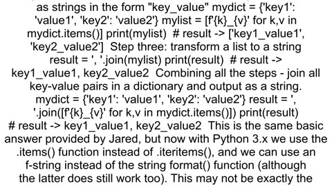 Python getting a string key value from Python Dictionary