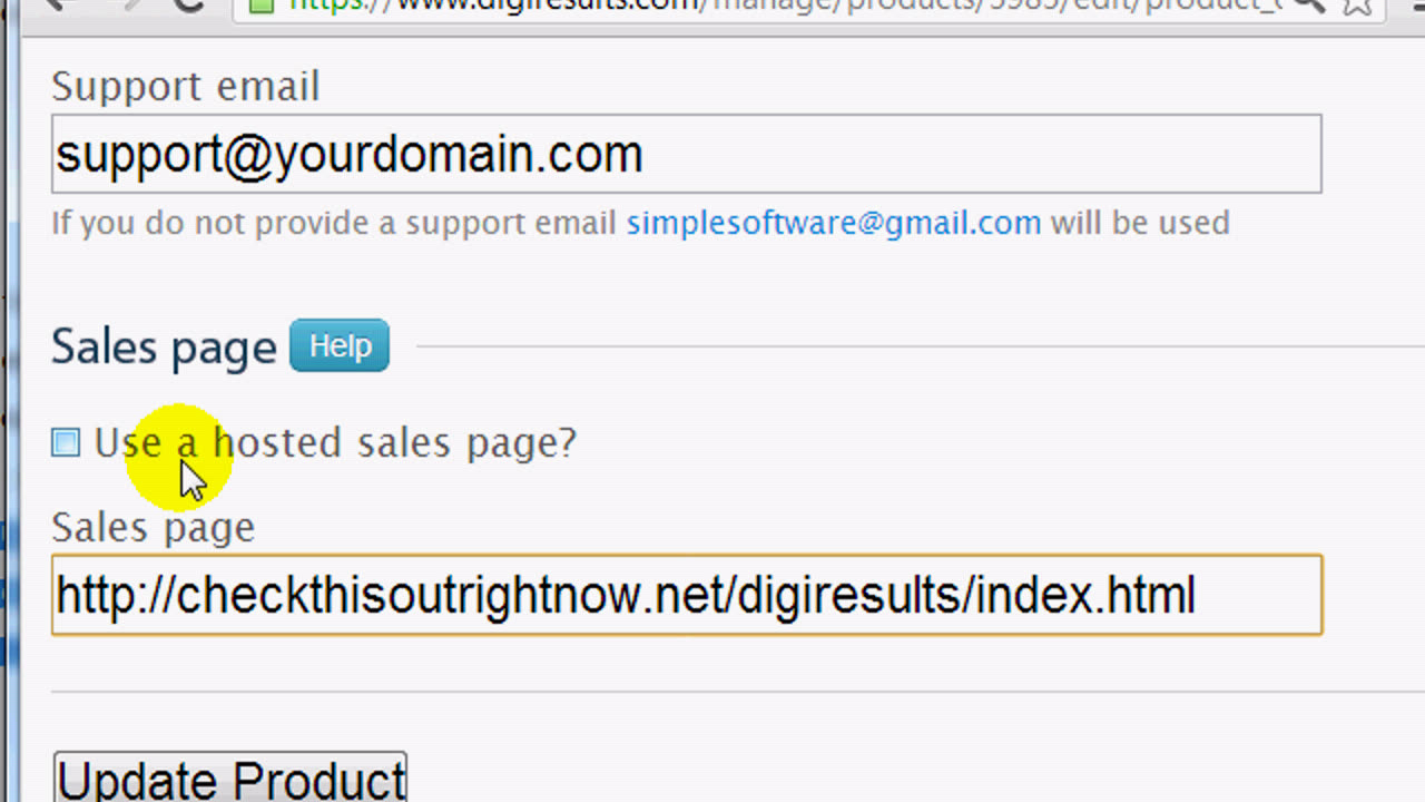 Video #5: Setting Up Product on DigiResults