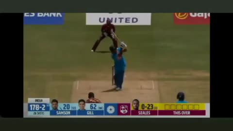 Sanju Samson hitted six sixes in six balls