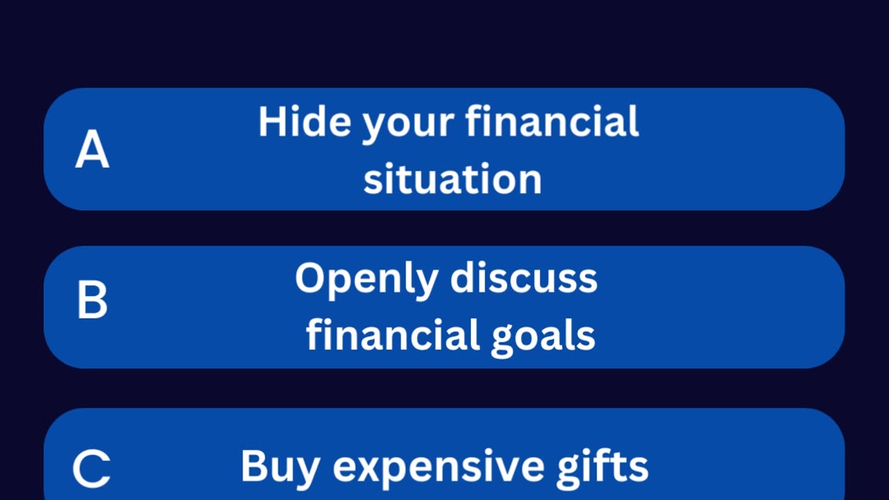 How should you handle financial discussions in a relationship?