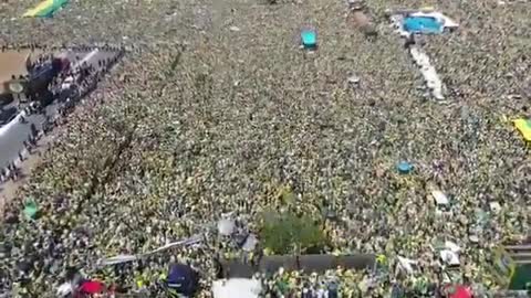 Brazil is refusing to back down after a stolen election. Wow.