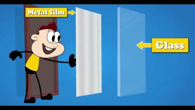 Why can I see myself in the mirror?