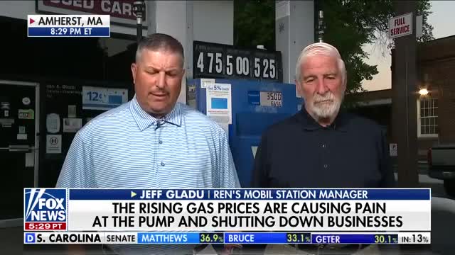 A US Gas station owner decides to close after nearly 50 years of service.