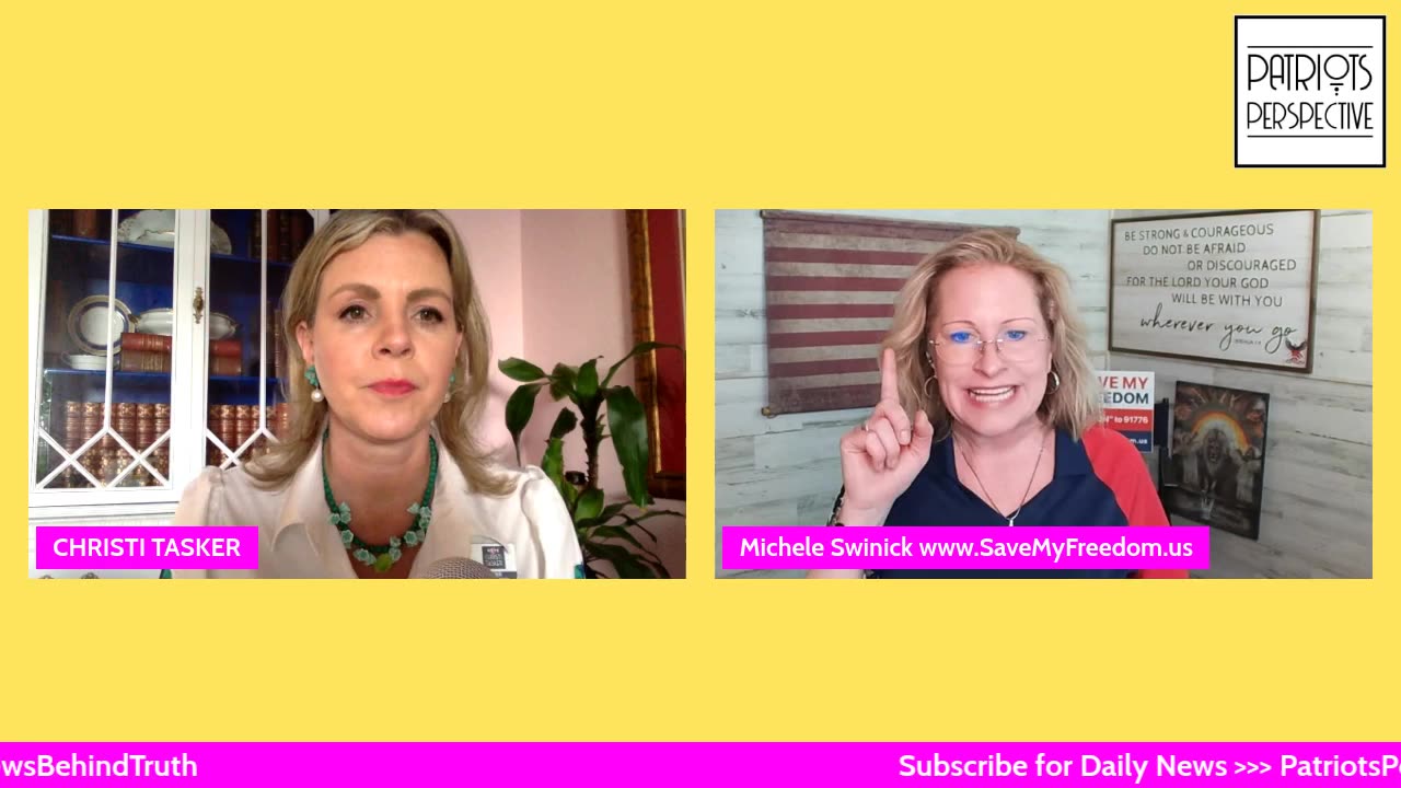 #176 We're In The Spiritual & Ground Game Battle Of Our Lifetimes. Evil Is WINNING & We Need To Stand Up-Speak Up & Show Up NOW Because We're Running Out Of Time | CHRISTI TASKER & MICHELE SWINICK