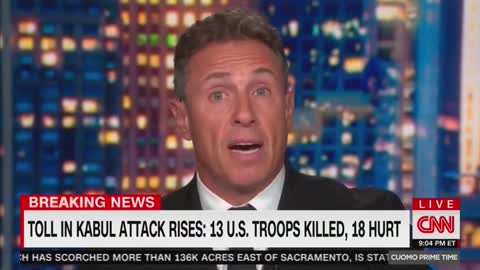 Chris Cuomo defends Biden, blames Trump