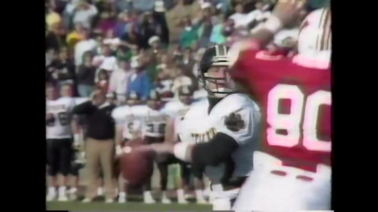 November 10, 1990 - 'Monon Bell Memory' : DePauw vs. Wabash