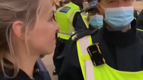 Nurse calling out the Police