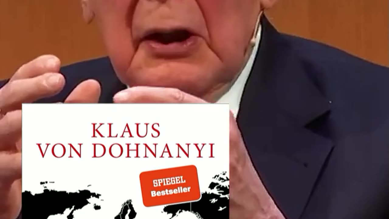 Klaus von Dohnanyi über die Doppelmoral des Westens im Ukrainekrieg