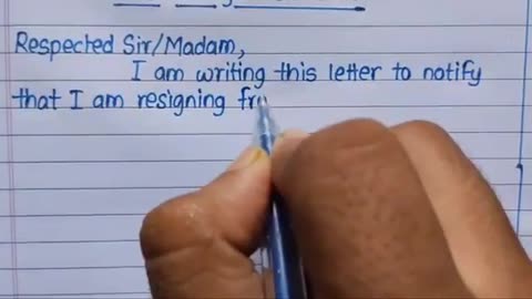 HOW TO WRITE A RESIGNATION LETTER