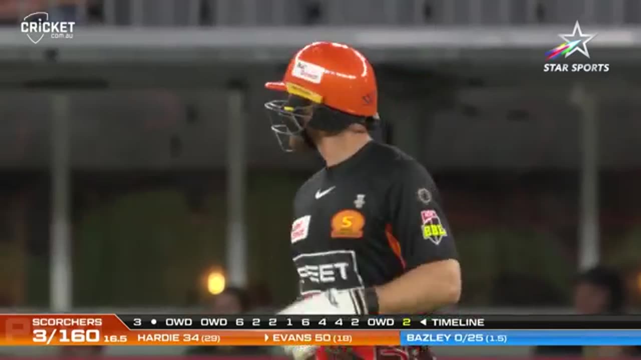 Perth Climb the Points Table Courtesy a Laurie Evans Masterclass | Big Bash League Highlights