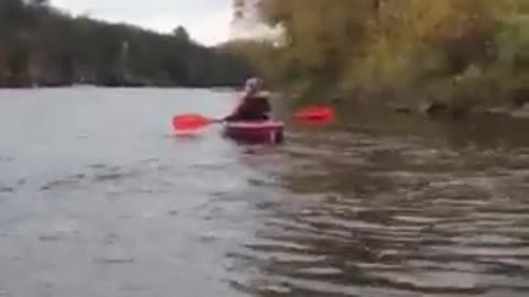 A day kayaking with friends