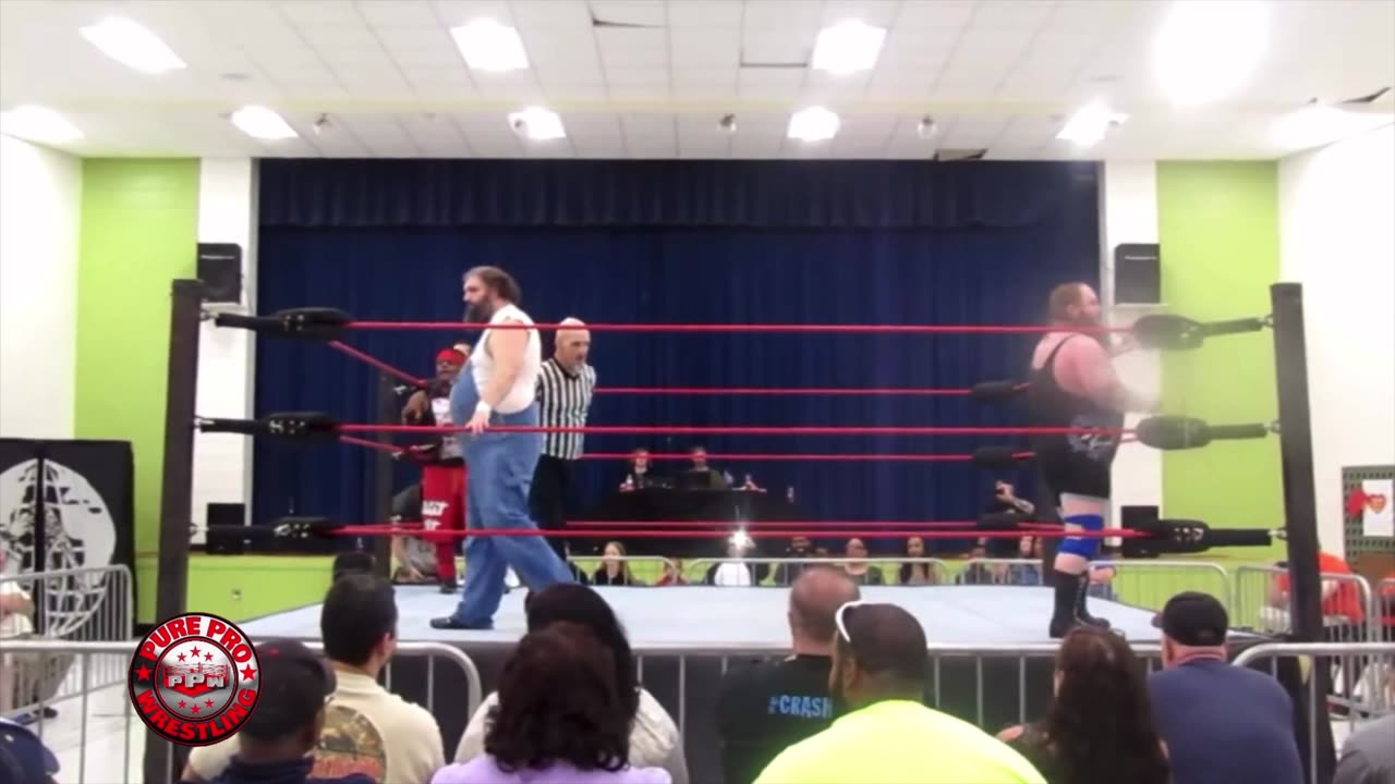 Pure Pro Wrestling:(Tag Team Championship)(C)Jimi Love &Jeff Flowers vs John Washington & Yela Man