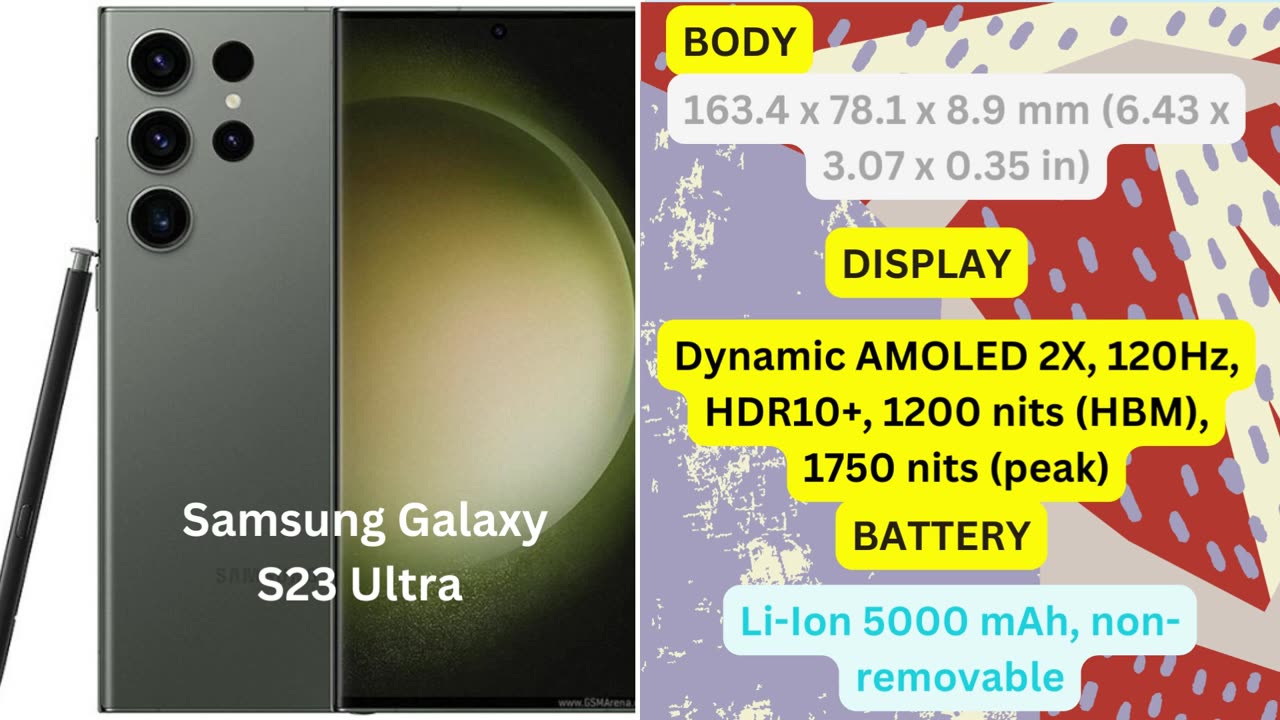 Compare Samsung Galaxy S23 Ultra vs Samsung Galaxy A34