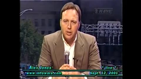 9/11 Report. Alex Jones. 9-12-2001