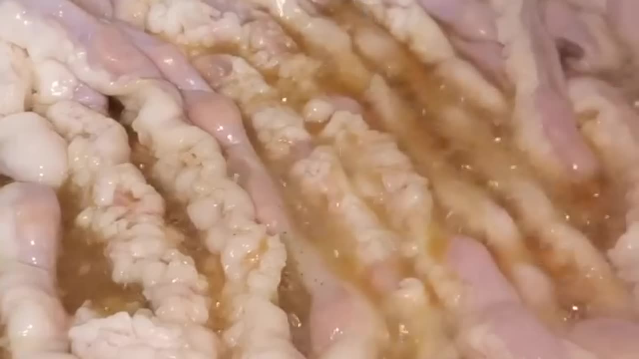 Korean Fried Beef Intestines - Korean Street Food