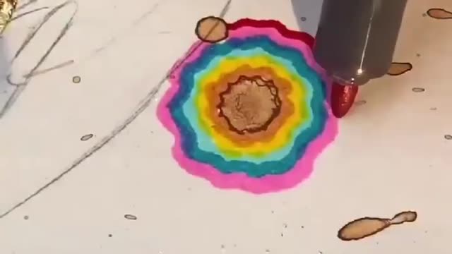 Water Spilled Art