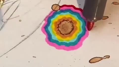 Water Spilled Art