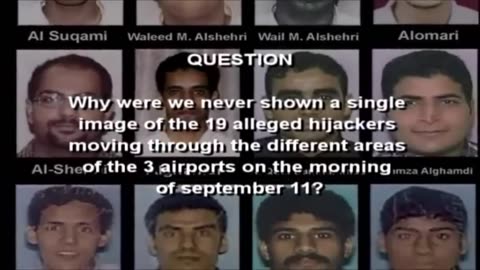 The "Hijackers"—Not a single airport image or cockpit voice recording ever produced**