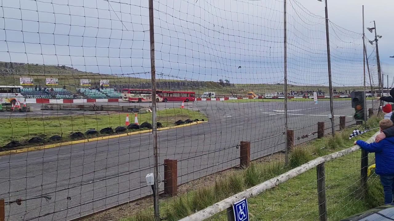 Bus Banger Racing Collision