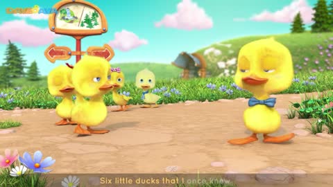 😍 Six Little Ducks | New Nursery Rhymes and Kids Songs from Dave and Ava 😍 3