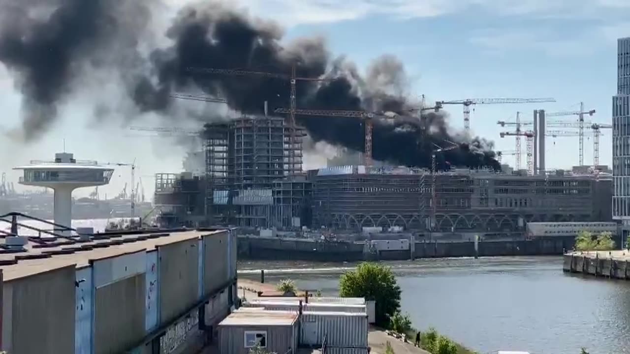 Explosion At New Shopping center Construction sight