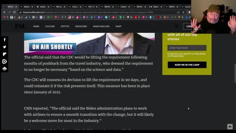 CDC to get rid of covid requirements for international flights