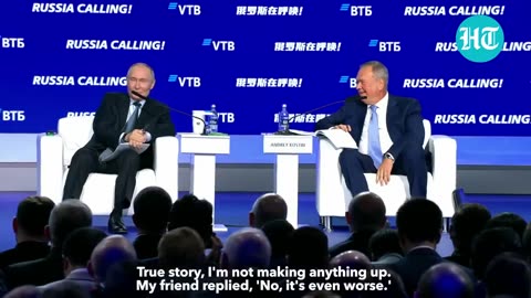 Putin Chastises CEO For Speaking In English, Narrates This Anecdote About His Time In Germany