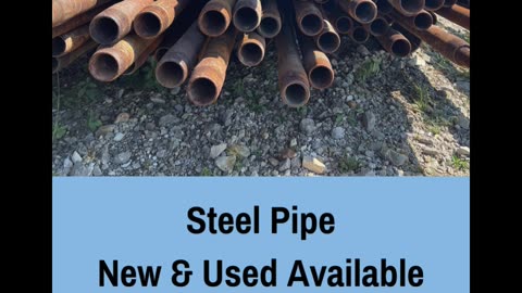 New & Used Pipe!