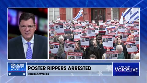 POSTER RIPPERS ARRESTED