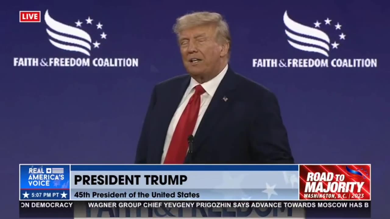 Trump: It's A Badge Of Courage When The Marxists Indict Me