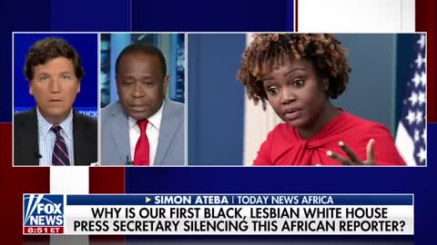 African reporter fires back at White House press secretary