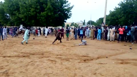 Risky Horse Riding #Africa #kano #nigeria