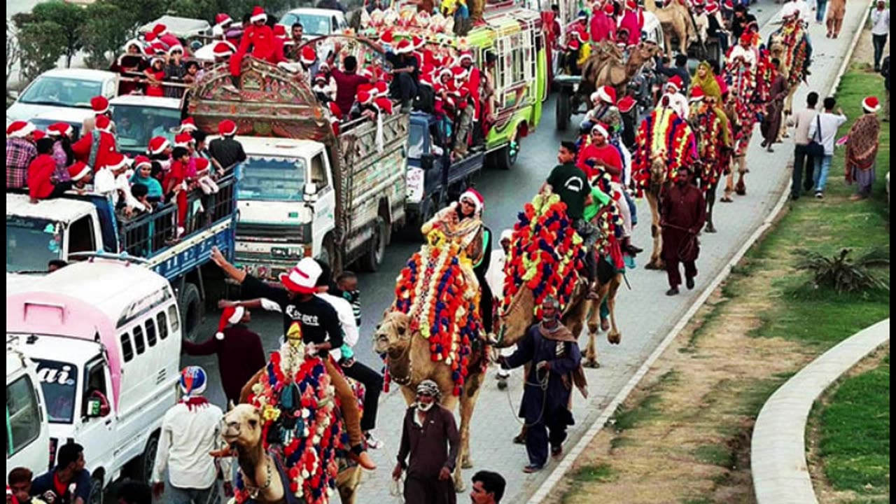 Christians in Pakistan are also celebrating Christmas today