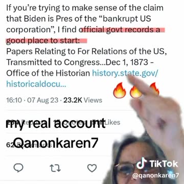 Is Biden President Of A Bankrupt Corporation