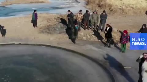 تکه یخ چرخان