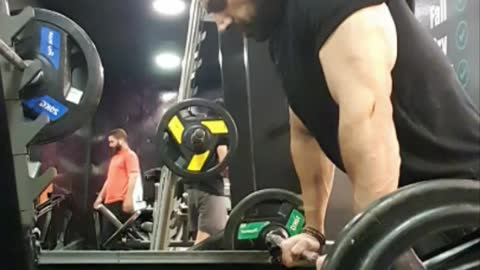 Barbell curls for big arms