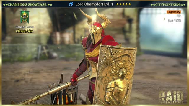 Raid Shadow Legends - Lord Champfort - Classic Skin