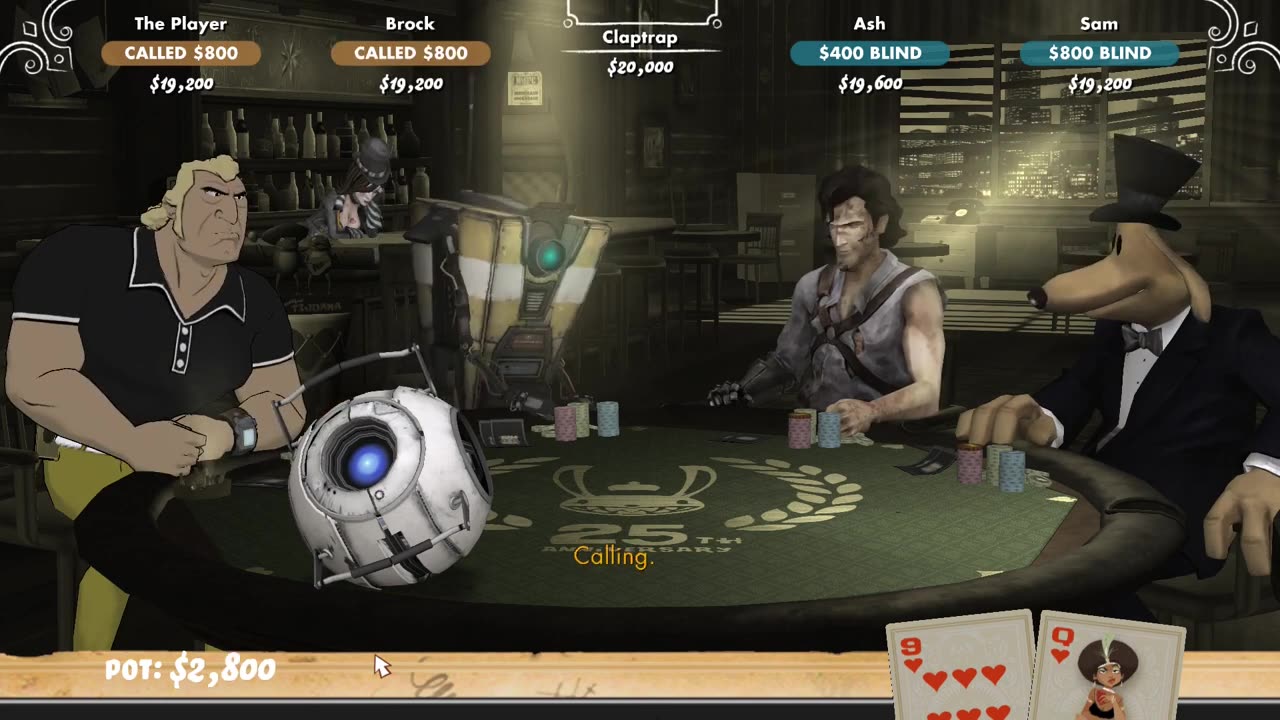 (Full Gameplay) Poker Night 2 [1080p] - No Commentary