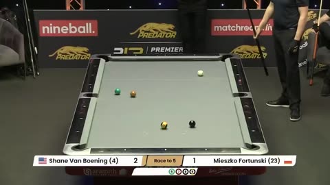 Shane Van Boening vs Mieszko Fortunski | 2022 Premier League Pool | Day 6 | Stage 2