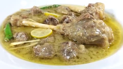 Namkeen Pyaz Gosht Recipe White Beef Mutton Onions Recipe Peshawari Gosht by Cook with Farooq