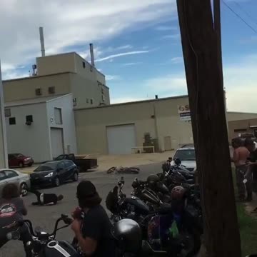 Chopper Wheelie gone wrong