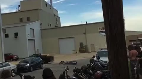 Chopper Wheelie gone wrong