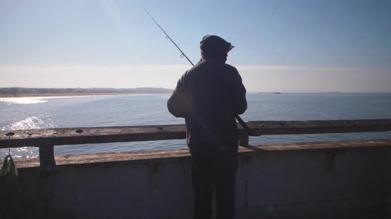 Panning Around Fisherman
